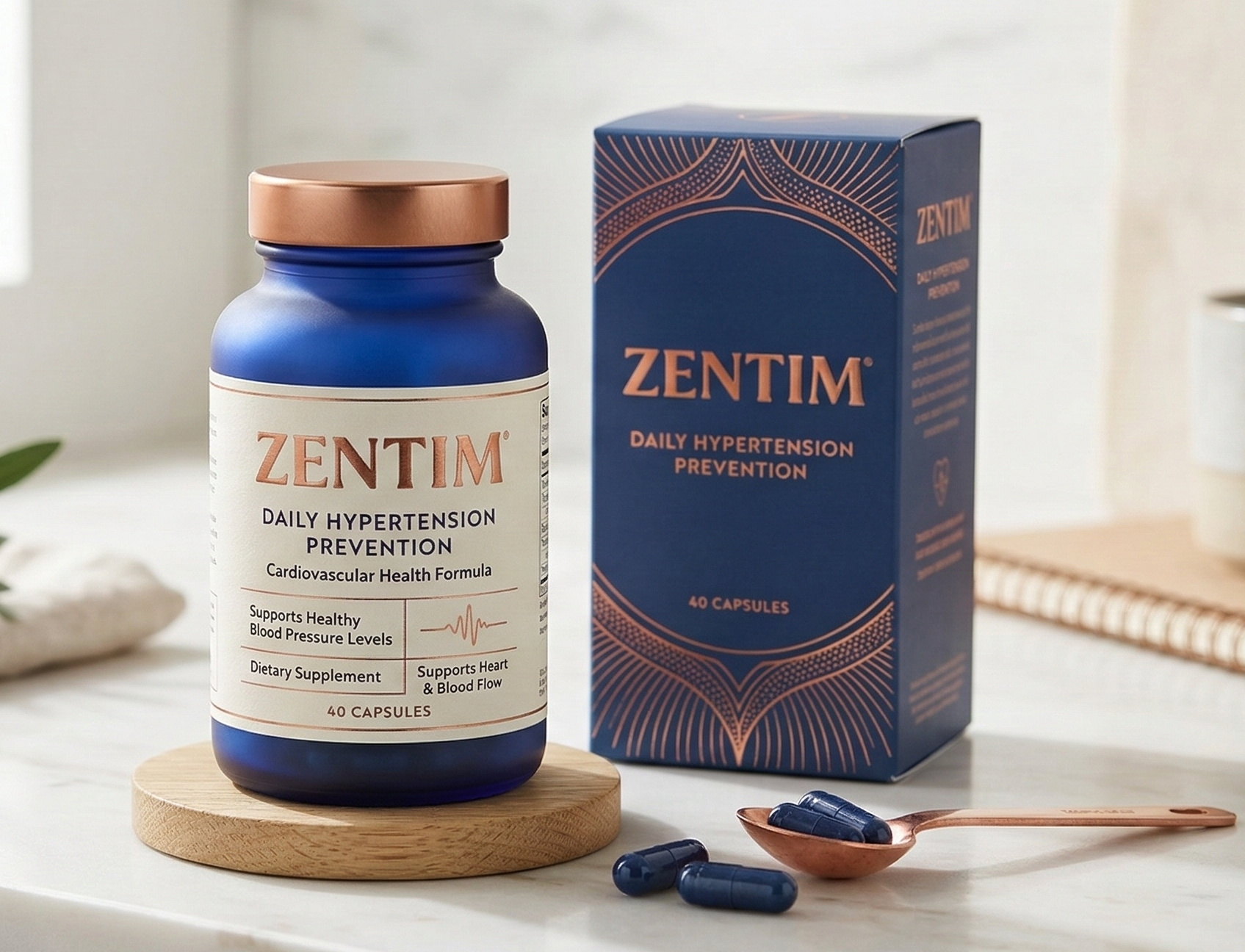 Zentim – 40 kapsul za srčno-žilno podporo